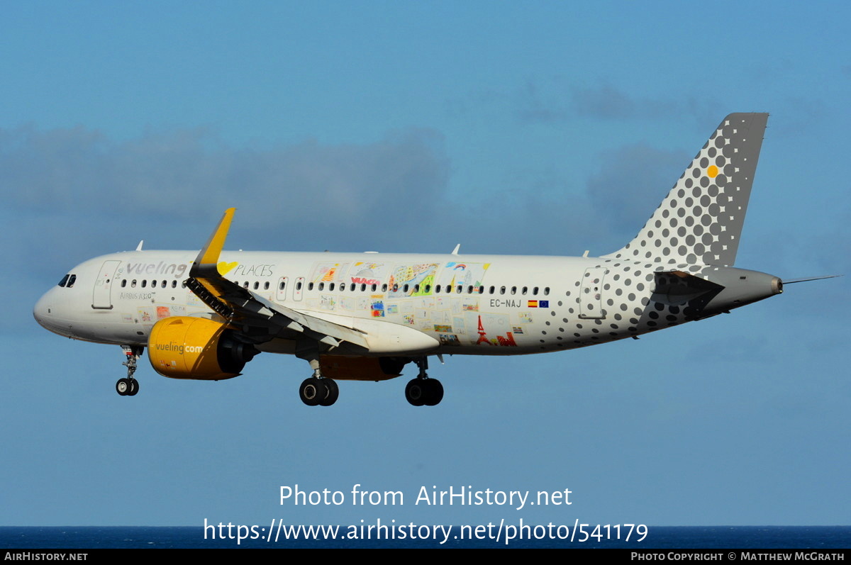 Aircraft Photo of EC-NAJ | Airbus A320-271N | Vueling Airlines | AirHistory.net #541179