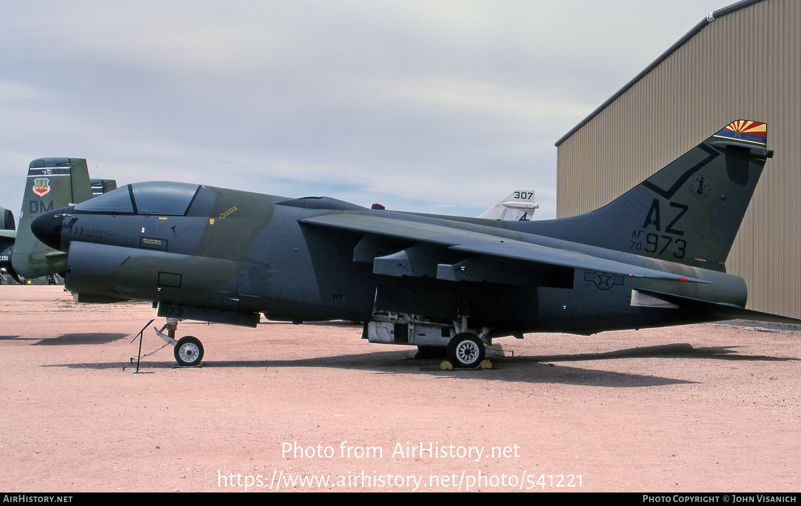 Aircraft Photo of 70-0973 / AF70-973 | LTV A-7D Corsair II | USA - Air Force | AirHistory.net #541221