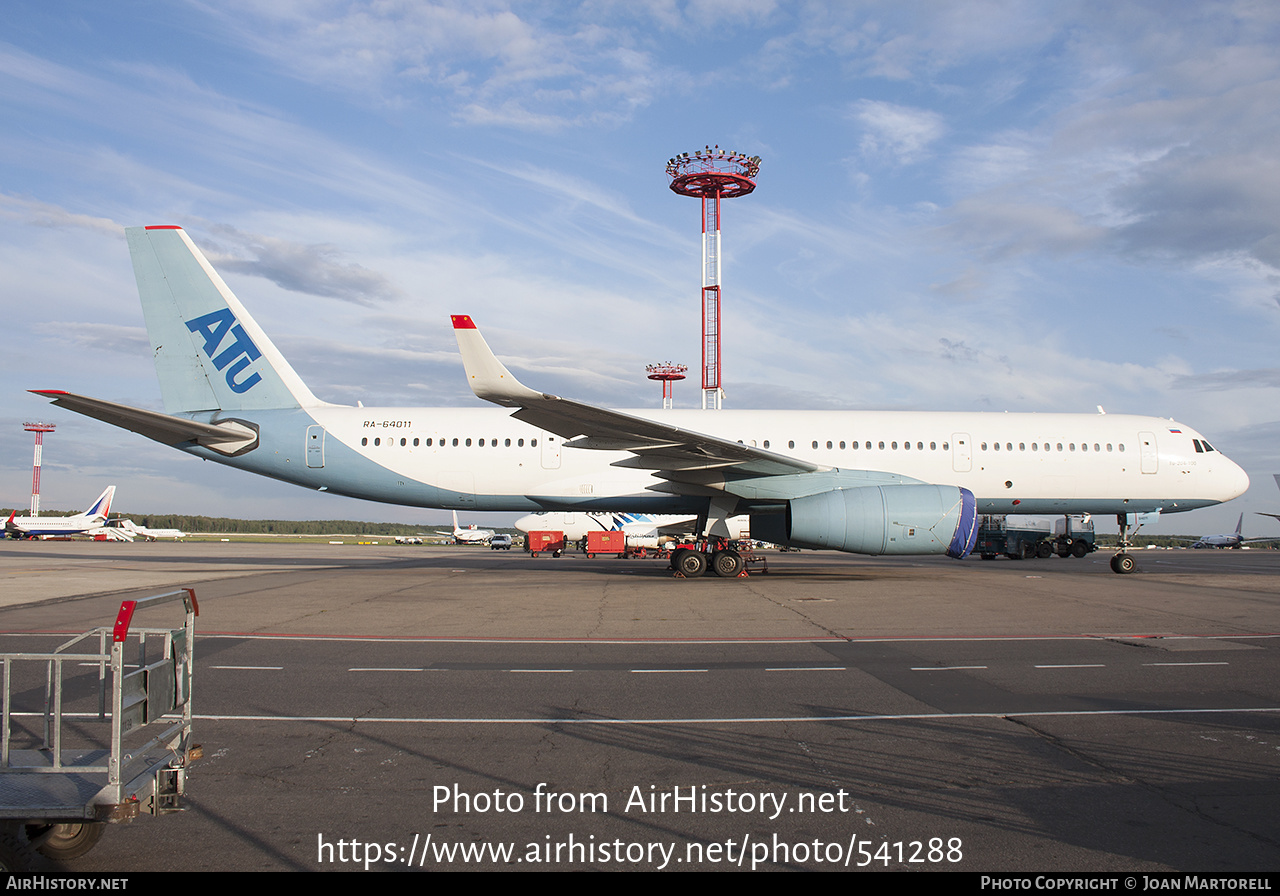 Aircraft Photo of RA-64011 | Tupolev Tu-204-100 | Aviastar-TU Airlines - ATU | AirHistory.net #541288