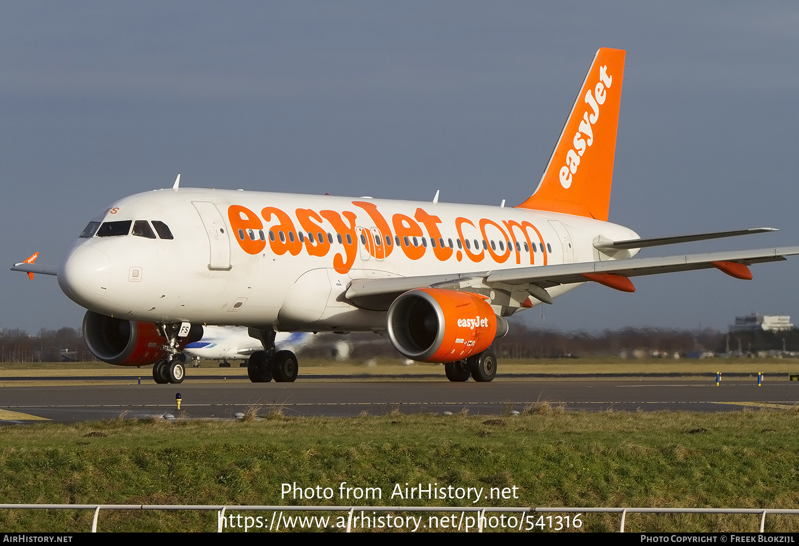 Aircraft Photo of G-EZFS | Airbus A319-111 | EasyJet | AirHistory.net #541316