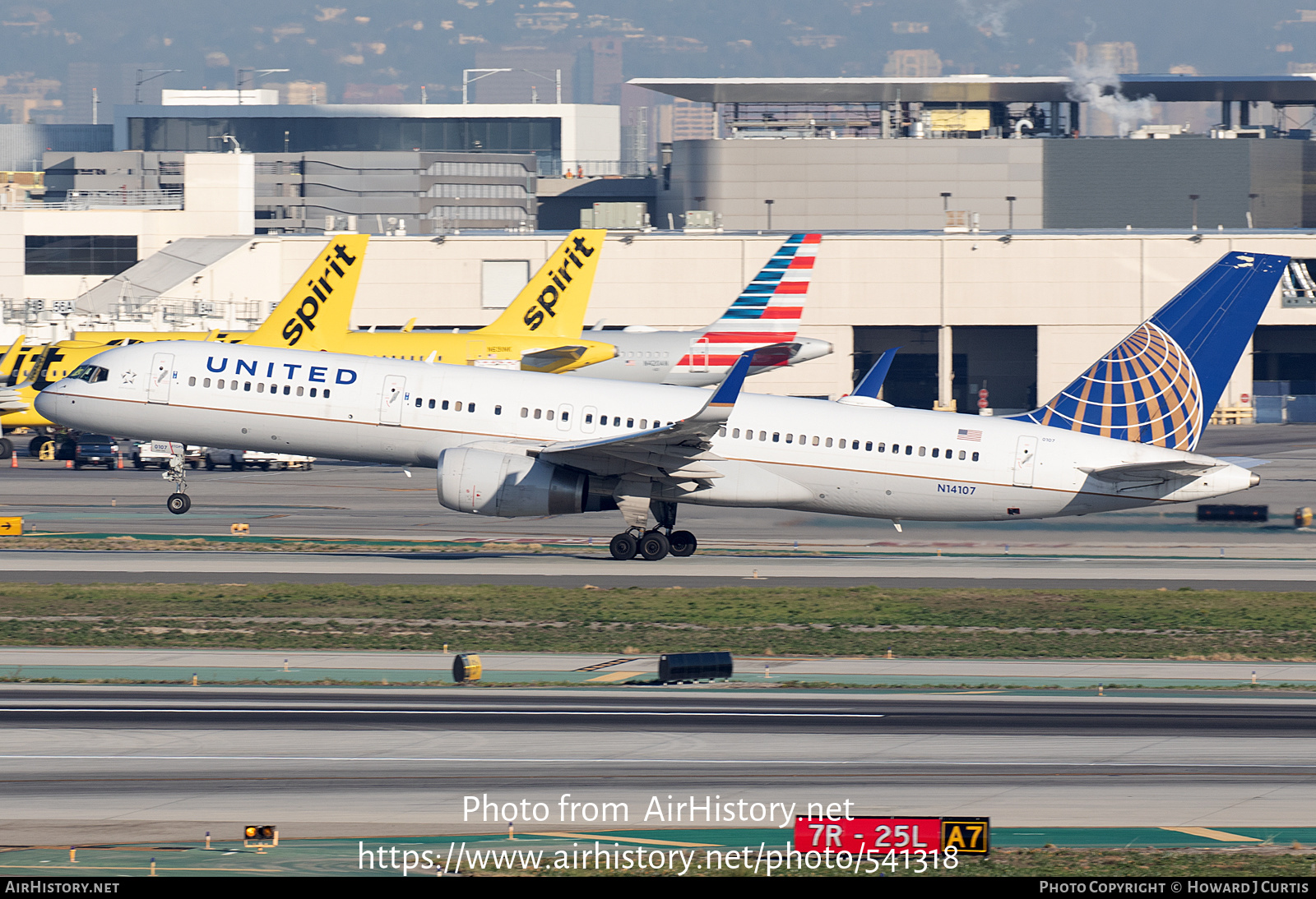 Aircraft Photo of N14107 | Boeing 757-224 | United Airlines | AirHistory.net #541318