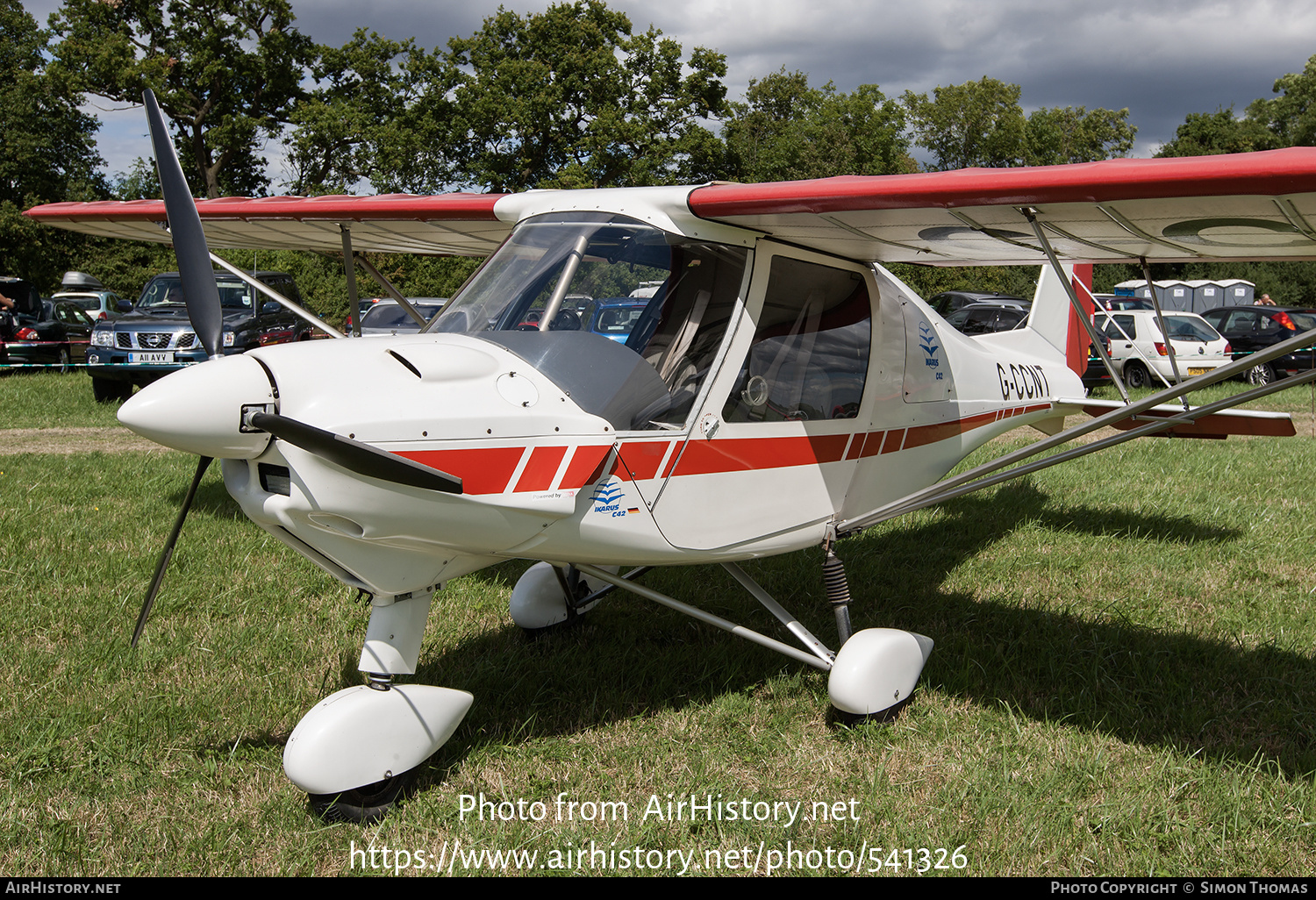 Aircraft Photo of G-CCNT | Comco Ikarus C42-FB80 | AirHistory.net #541326