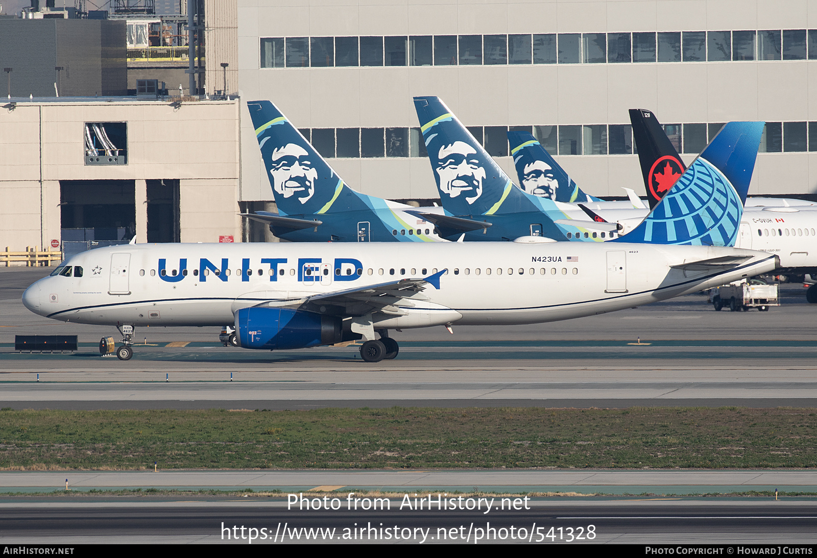 Aircraft Photo of N423UA | Airbus A320-232 | United Airlines | AirHistory.net #541328