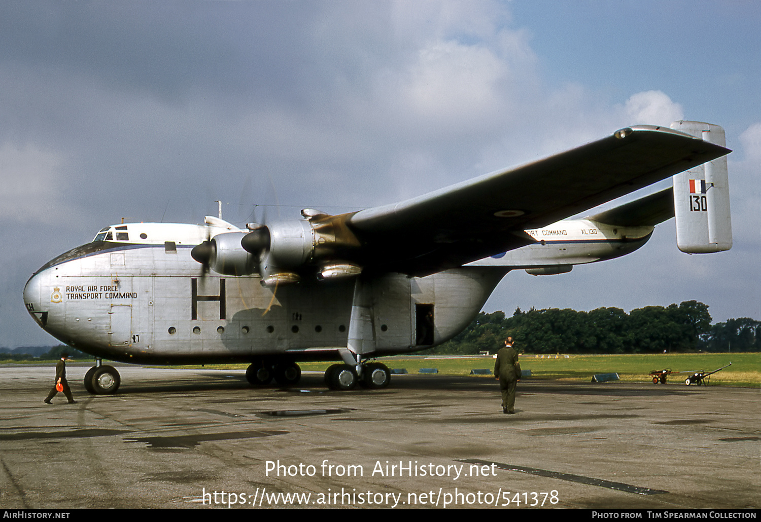 Aircraft Photo Of XL130 | Blackburn B-101 Beverley C1 | UK - Air Force ...