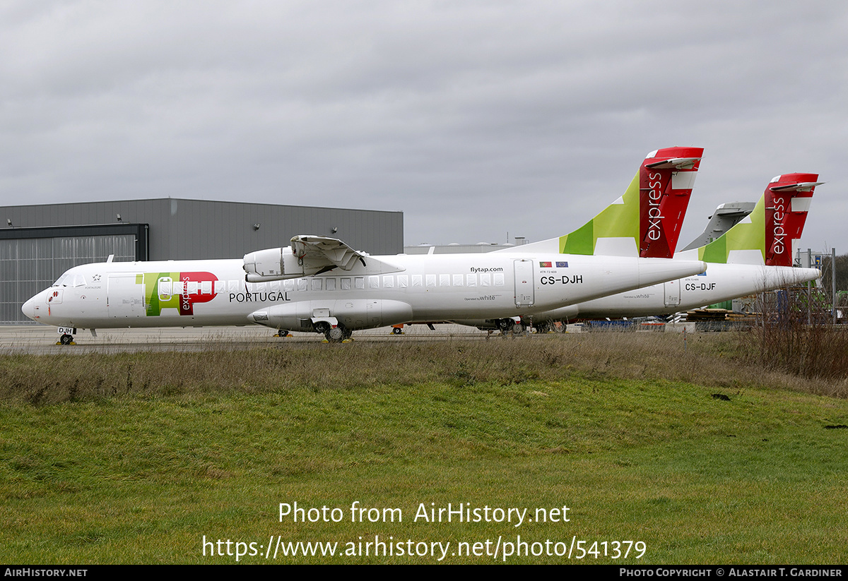 Aircraft Photo of CS-DJH | ATR ATR-72-600 (ATR-72-212A) | TAP Portugal Express | AirHistory.net #541379