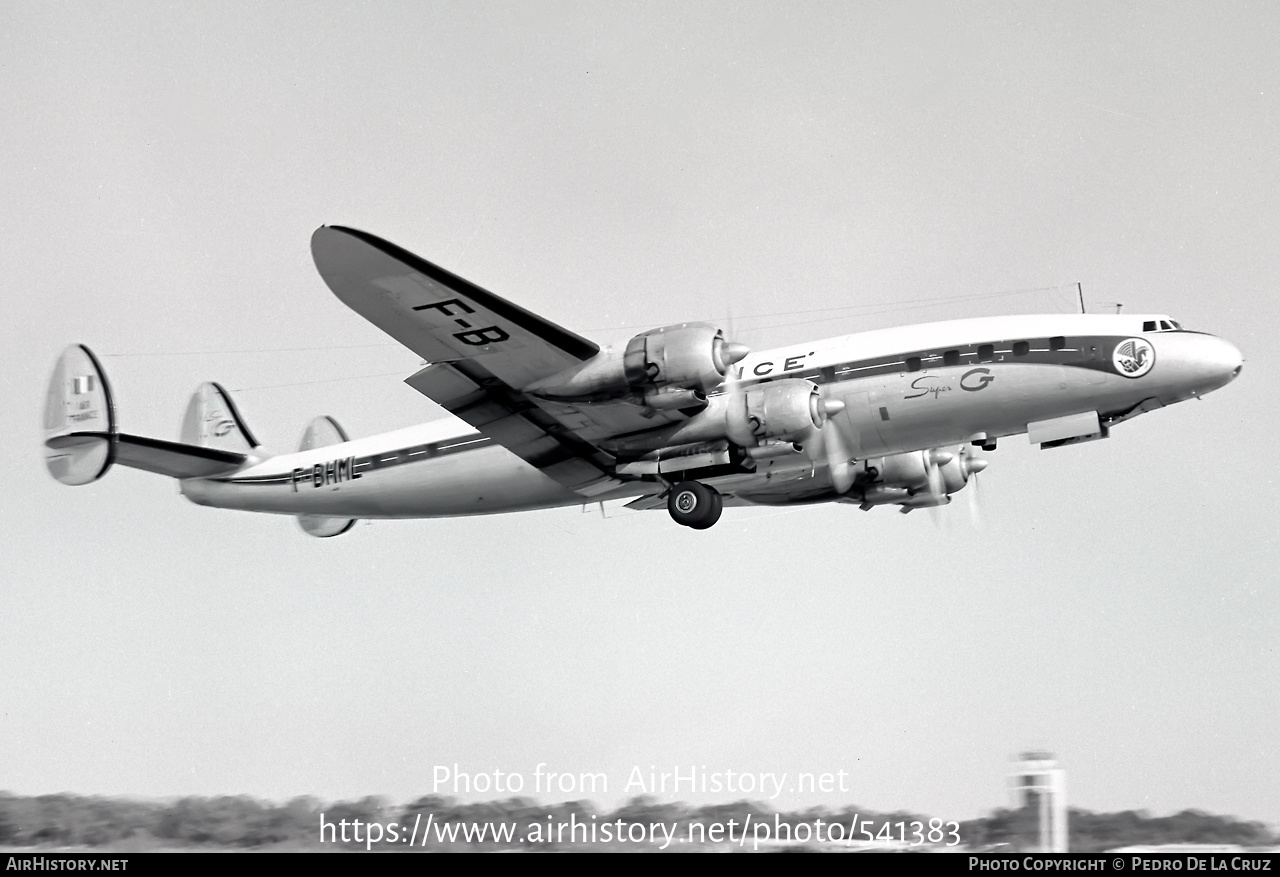 Aircraft Photo of F-BHML | Lockheed L-1049G Super Constellation | Air France | AirHistory.net #541383