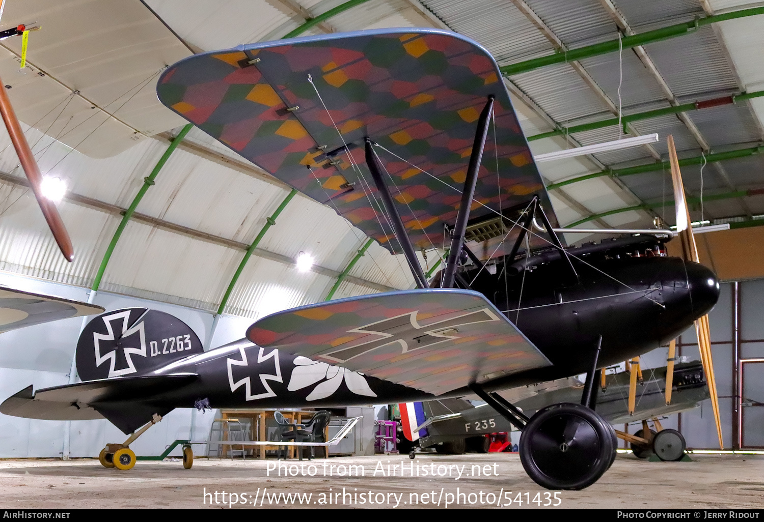 Aircraft Photo of G-WAHT / D.2263 | Albatros D-Va1 (Replica) | Germany - Air Force | AirHistory.net #541435