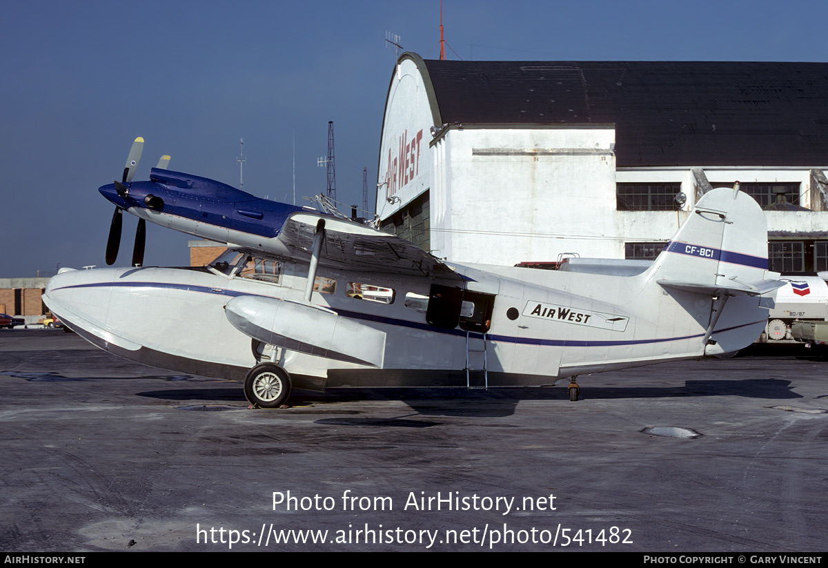 Aircraft Photo of C-FBCI | McKinnon G-21G Turbo Goose | AirWest Airlines | AirHistory.net #541482