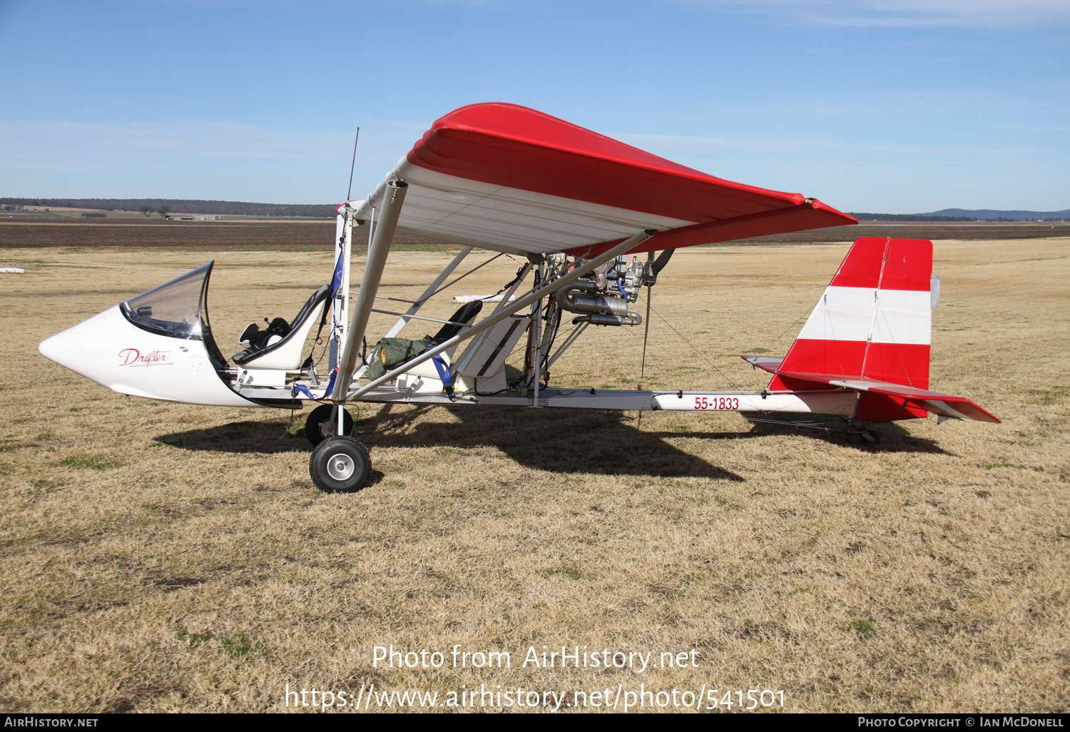 Aircraft Photo of 55-1833 | Austflight SB582 Drifter | AirHistory.net #541501