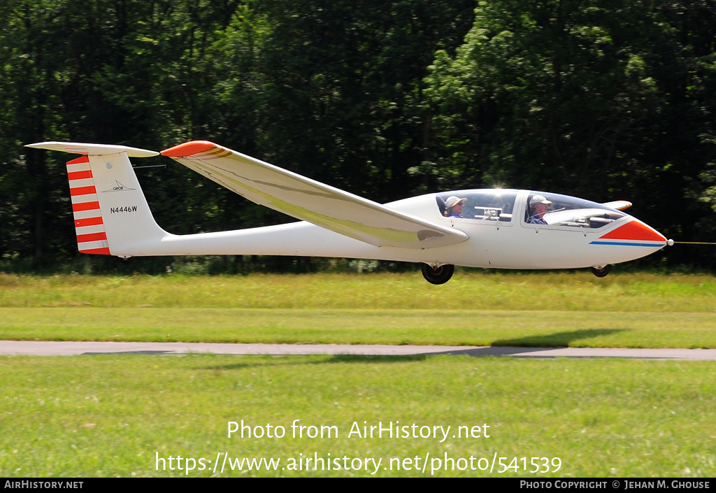 Aircraft Photo of N4446W | Grob G-103 Twin Astir | AirHistory.net #541539