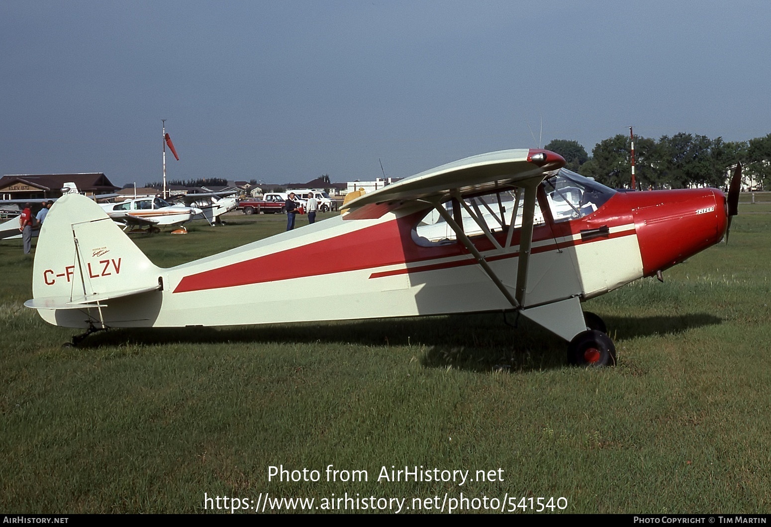 Aircraft Photo of C-FLZV | Piper PA-12 Super Cruiser | AirHistory.net #541540