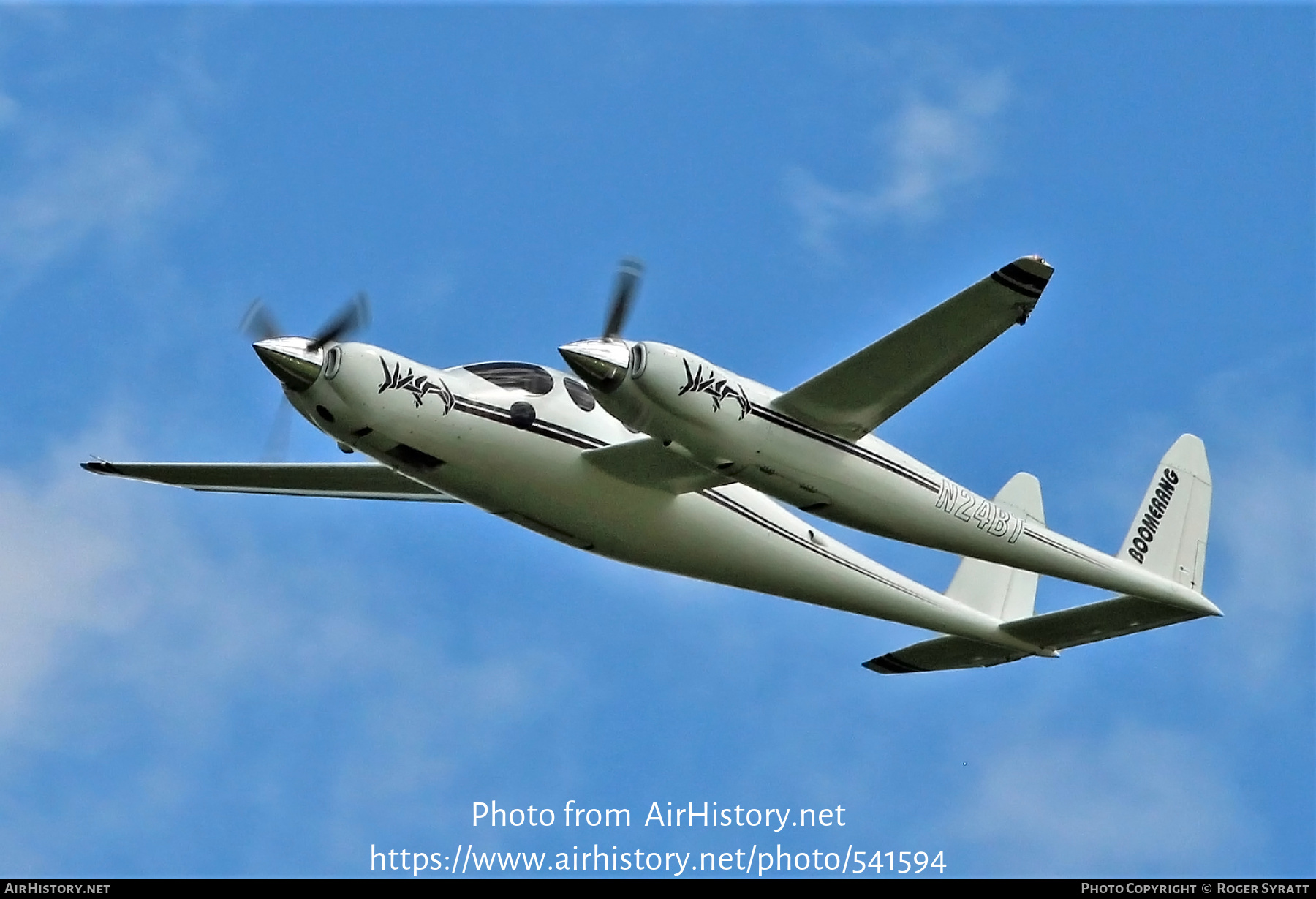 Aircraft Photo of N24BT | Rutan Boomerang 202 | AirHistory.net #541594