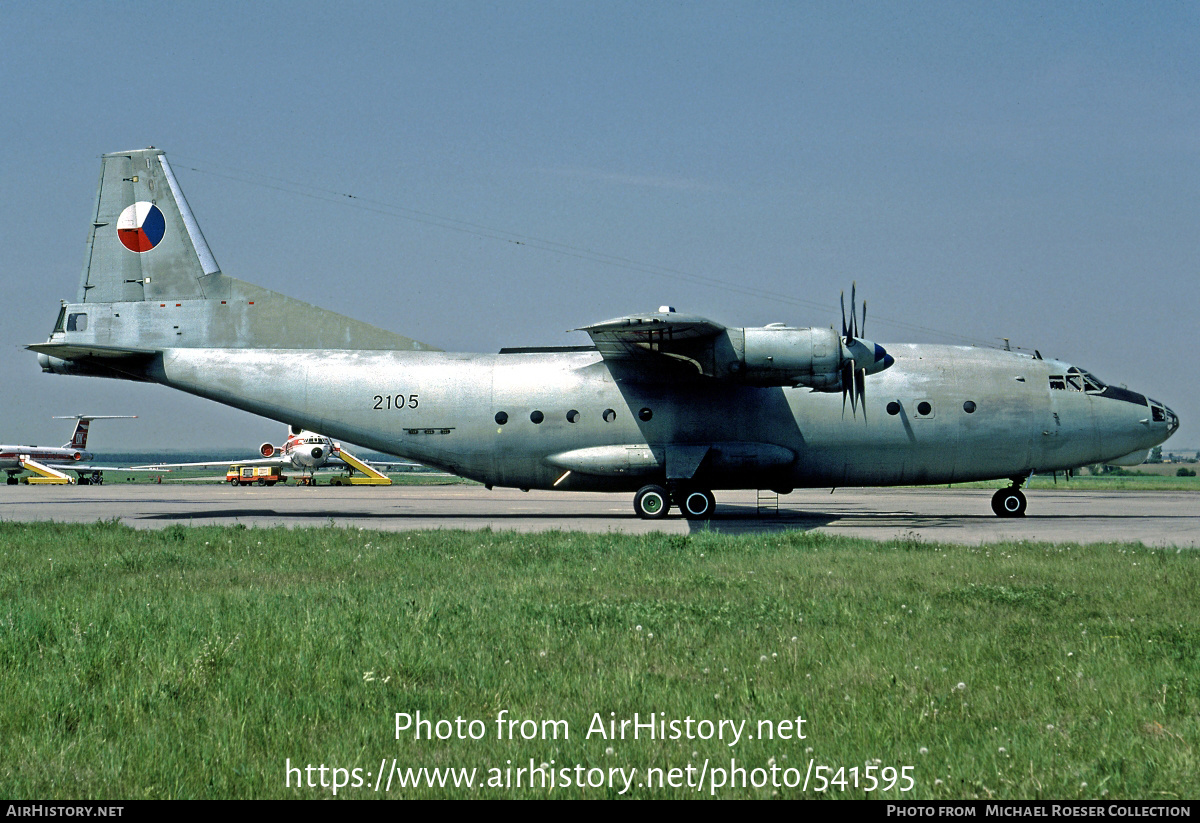 Aircraft Photo of 2105 | Antonov An-12BP | Czechoslovakia - Air Force | AirHistory.net #541595