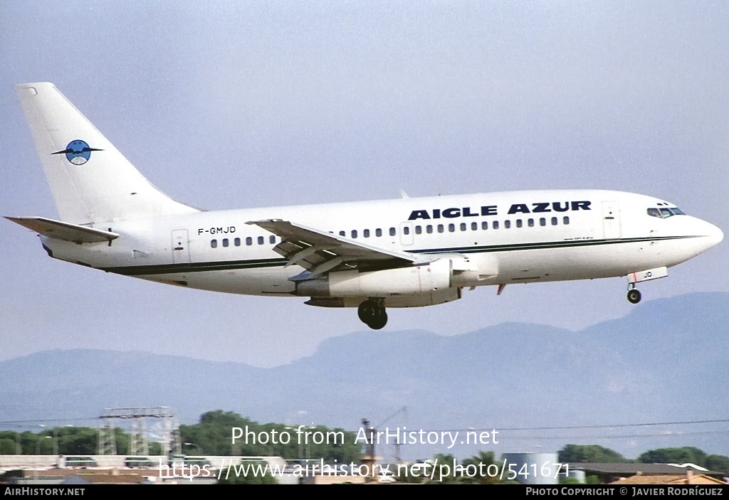 Aircraft Photo of F-GMJD | Boeing 737-2K5/Adv | Aigle Azur | AirHistory.net #541671