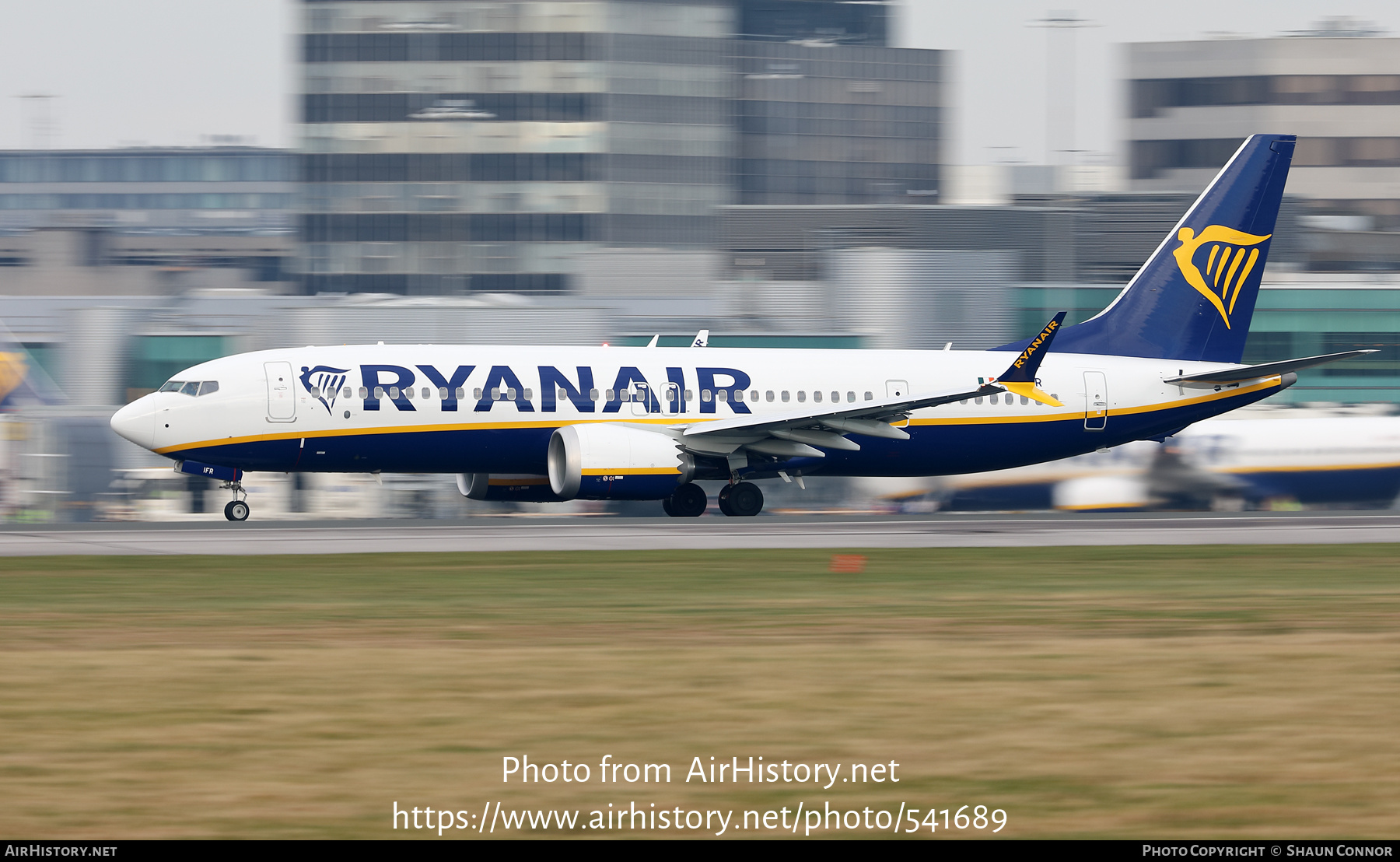 Aircraft Photo of EI-IFR | Boeing 737-8200 Max 200 | Ryanair | AirHistory.net #541689