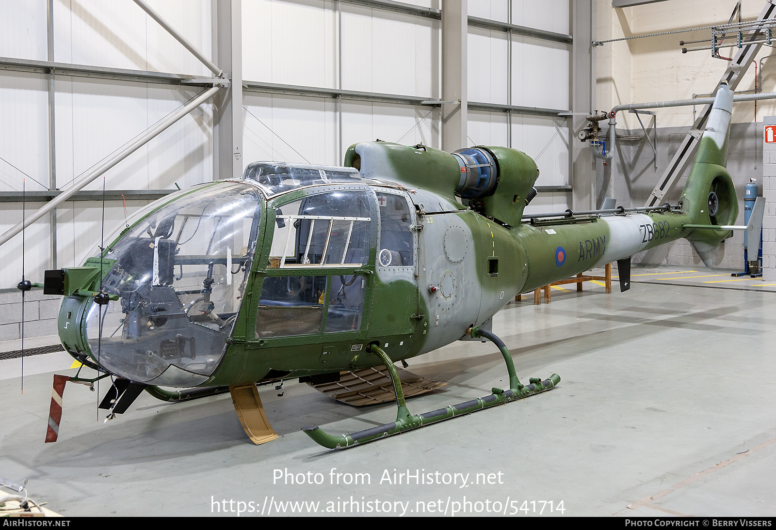 Aircraft Photo of ZB682 | Aerospatiale SA-341B Gazelle AH1 | UK - Army | AirHistory.net #541714