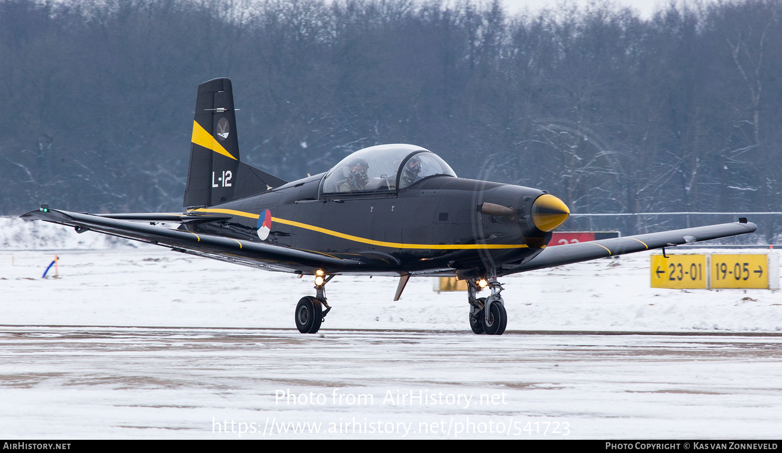 Aircraft Photo of L-12 | Pilatus PC-7 | Netherlands - Air Force | AirHistory.net #541723