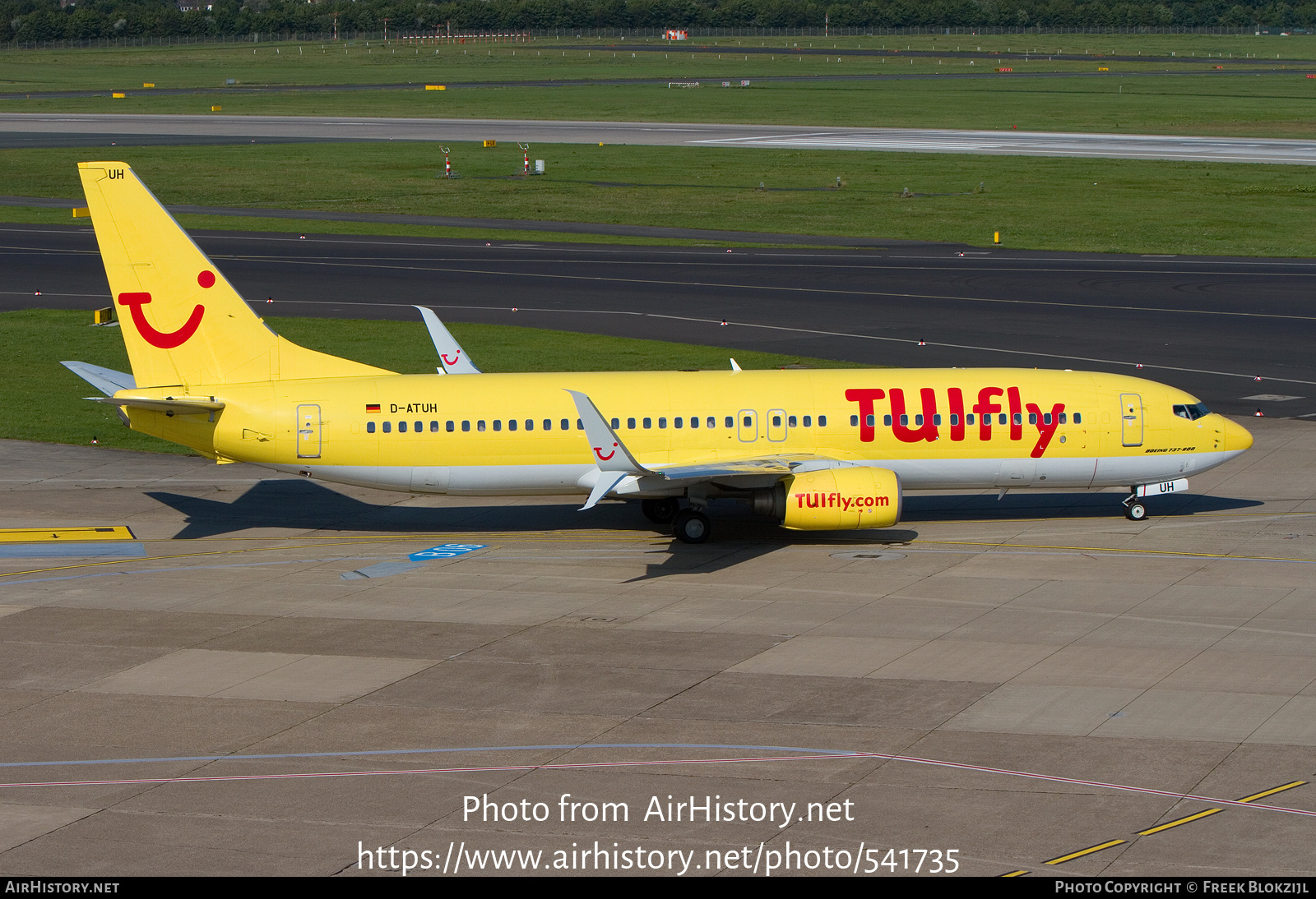 Aircraft Photo of D-ATUH | Boeing 737-8K5 | TUIfly | AirHistory.net #541735