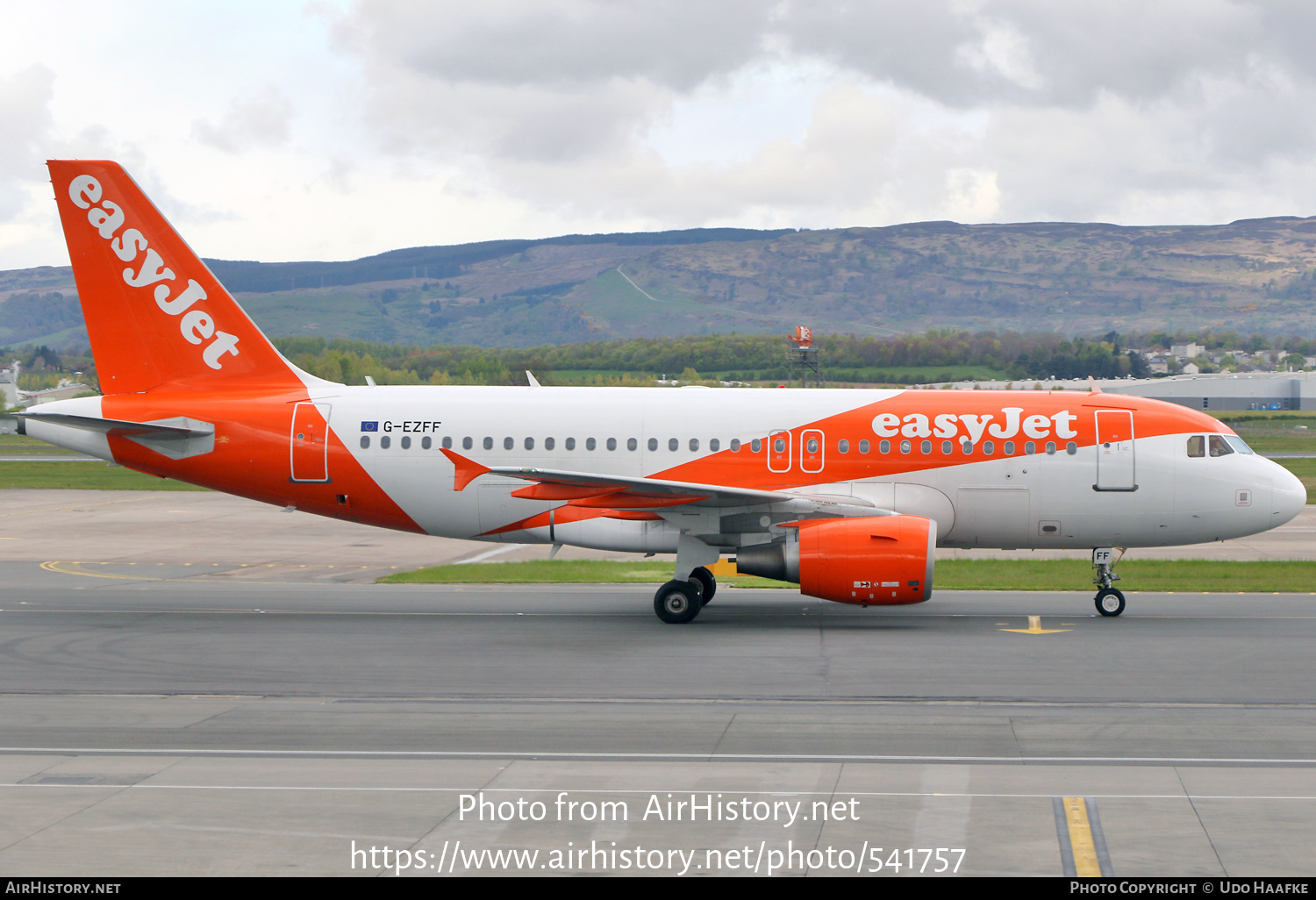 Aircraft Photo of G-EZFF | Airbus A319-111 | EasyJet | AirHistory.net #541757