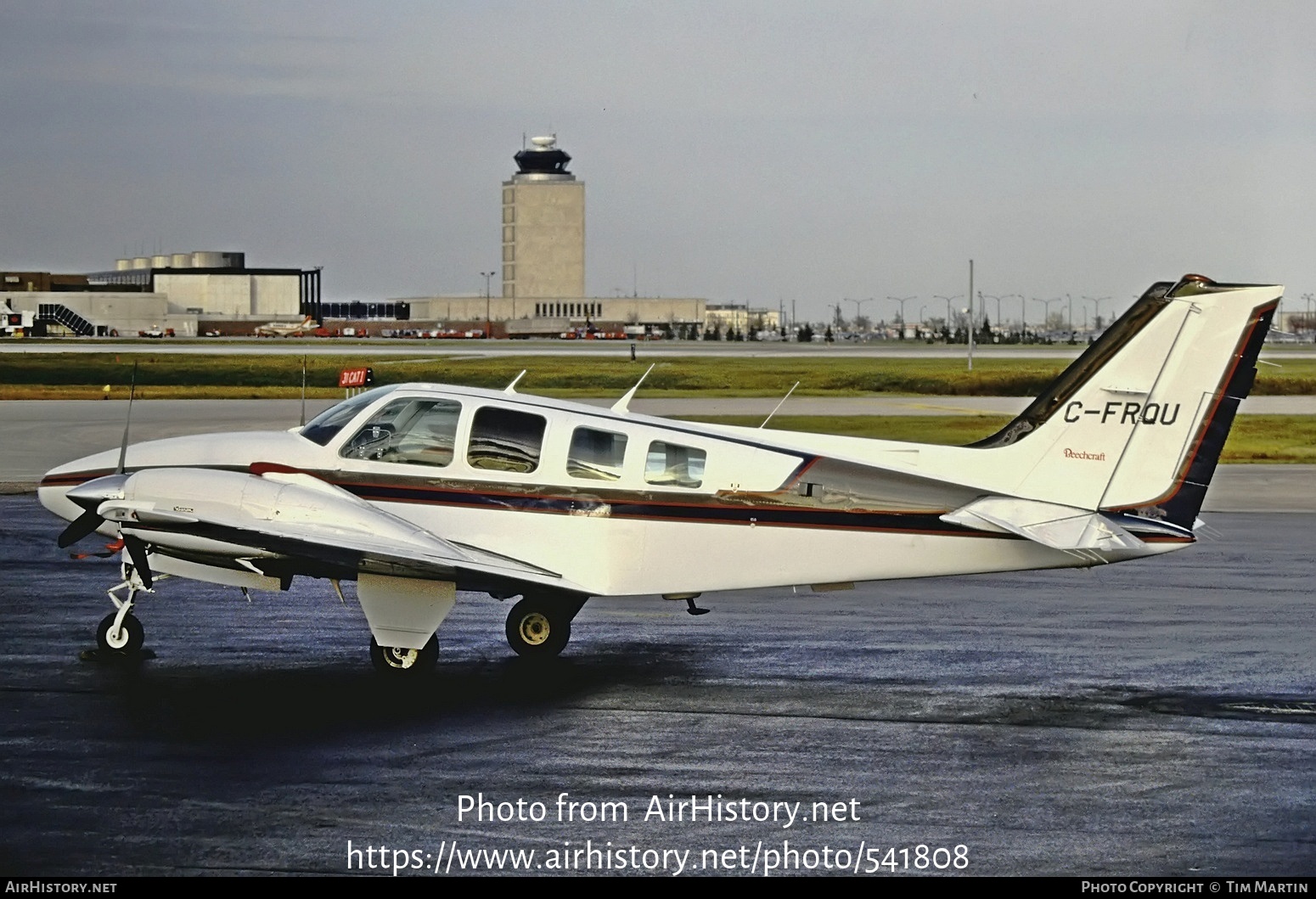 Aircraft Photo of C-FRQU | Beech 58 Baron | AirHistory.net #541808