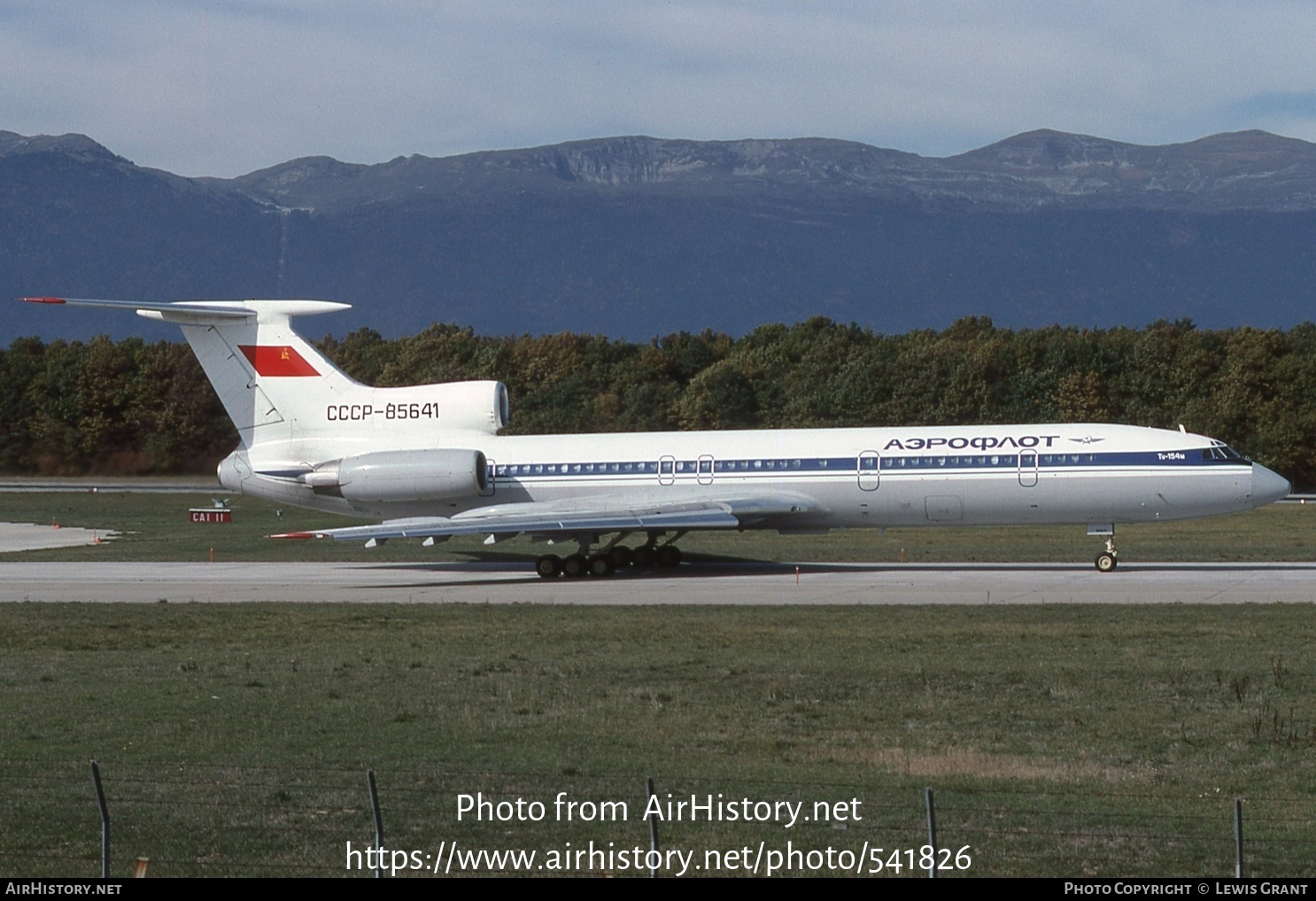 Aircraft Photo of CCCP-85641 | Tupolev Tu-154M | Aeroflot | AirHistory.net #541826