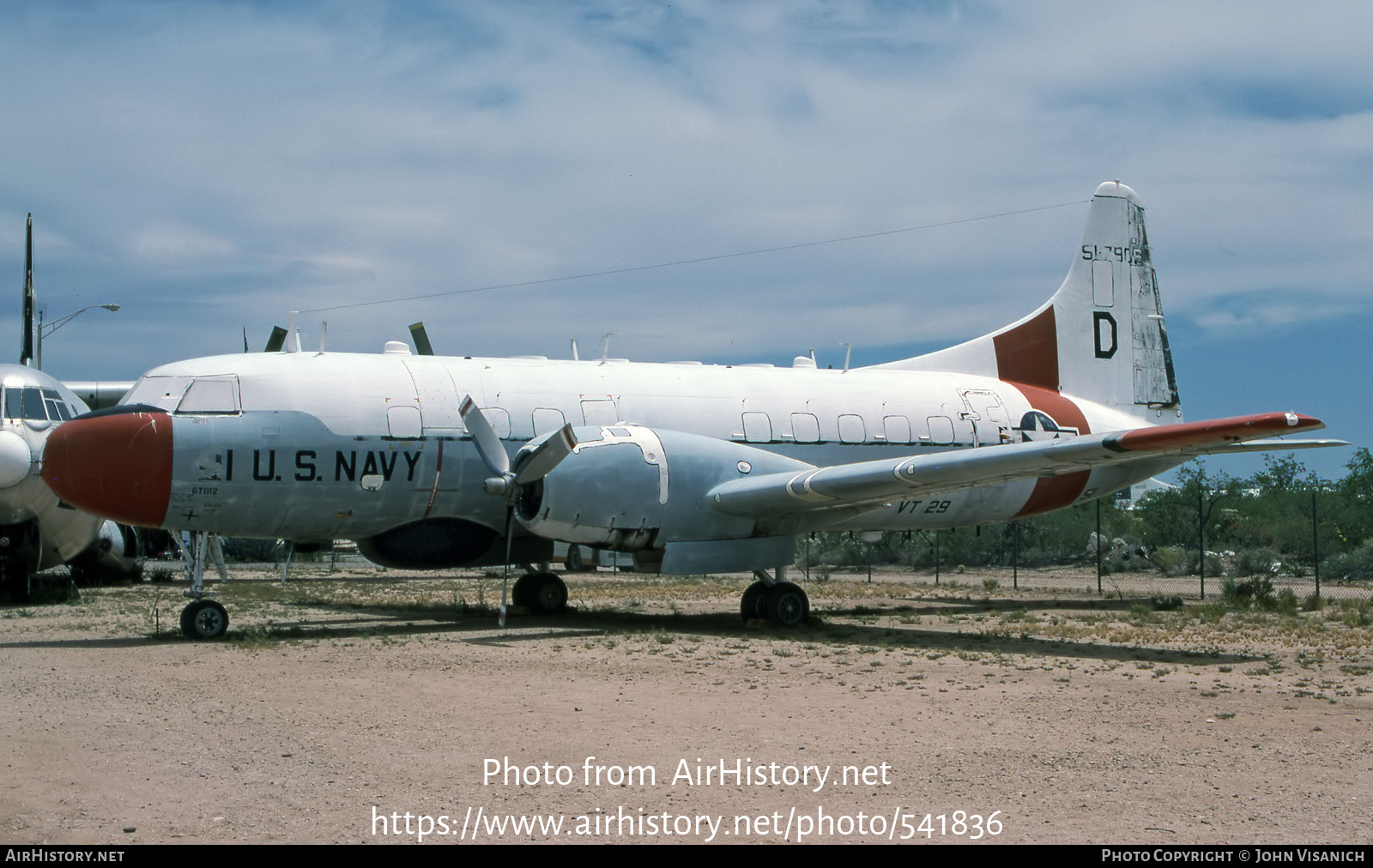 Aircraft Photo of 51-7906 | Convair VT-29B | USA - Navy | AirHistory.net #541836