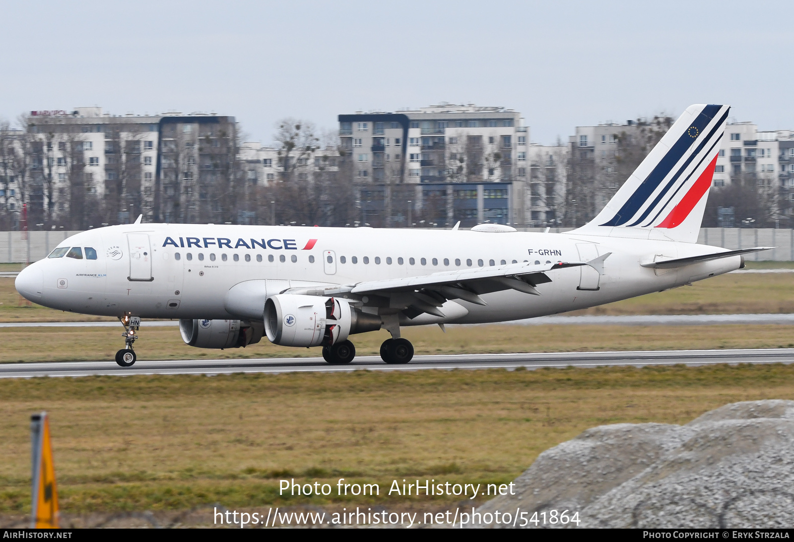 Aircraft Photo of F-GRHN | Airbus A319-111 | Air France | AirHistory.net #541864