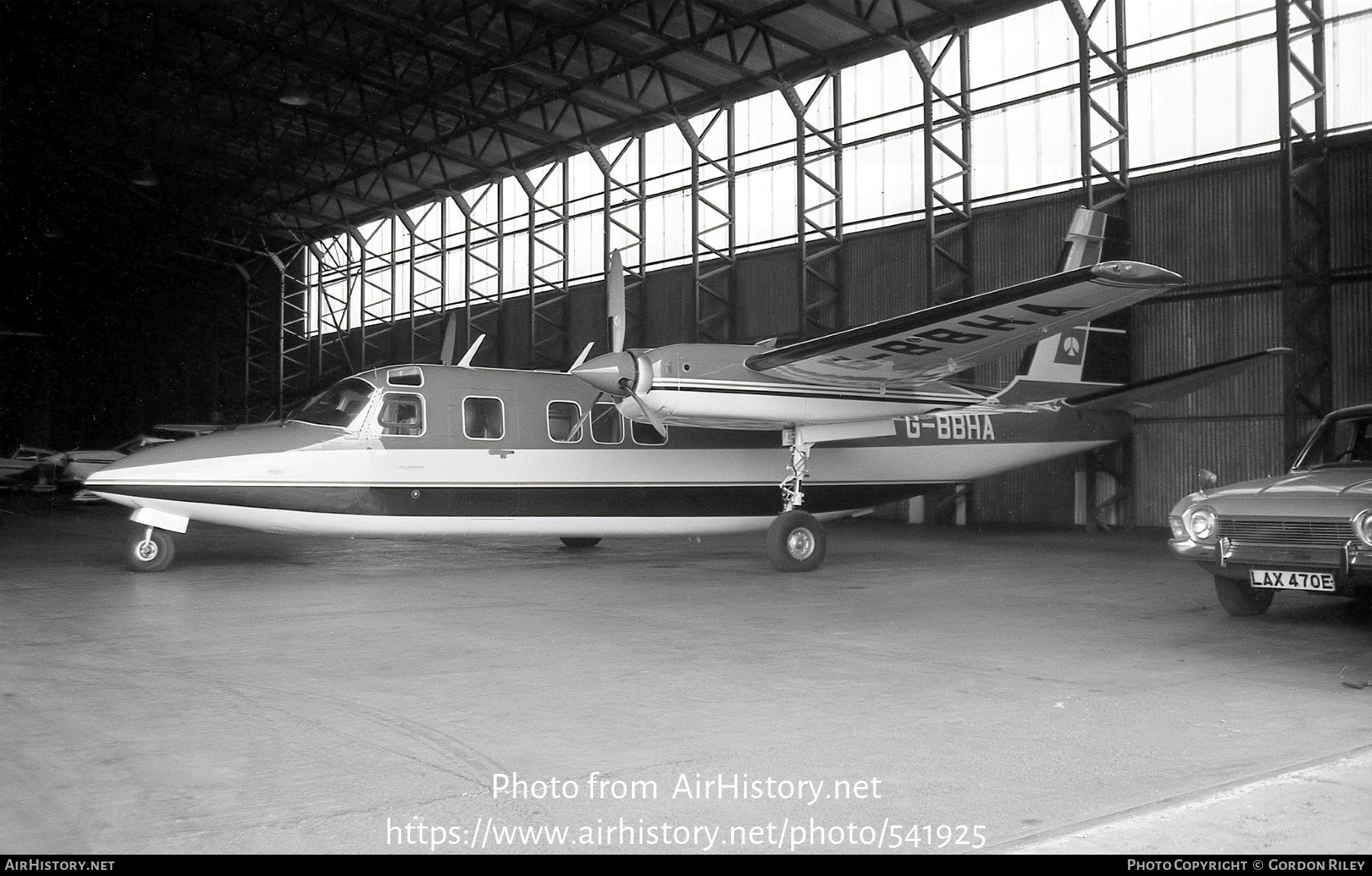 Aircraft Photo of G-BBHA | Aero Commander 685 | AirHistory.net #541925