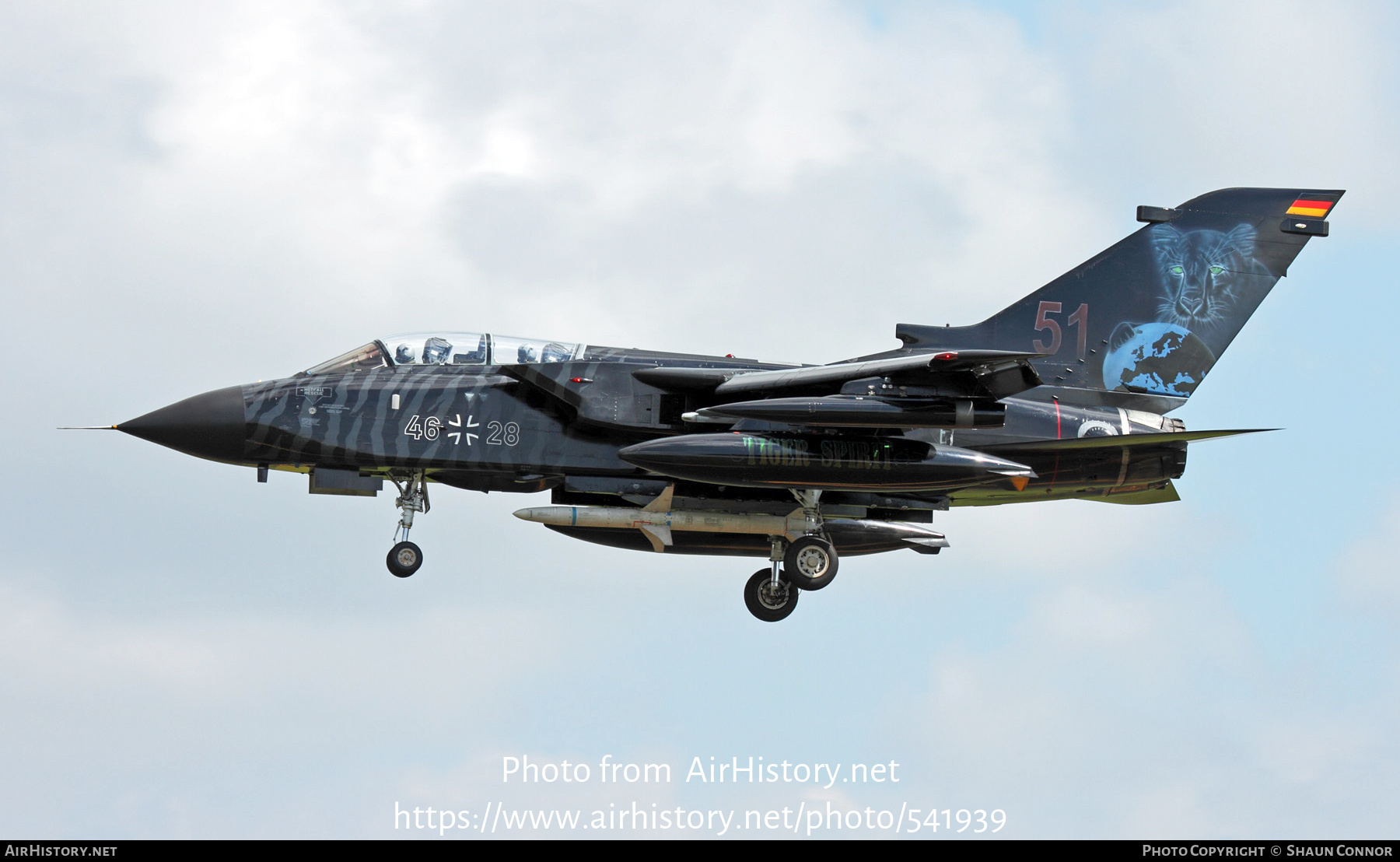 Aircraft Photo of 4628 | Panavia Tornado ECR | Germany - Air Force | AirHistory.net #541939