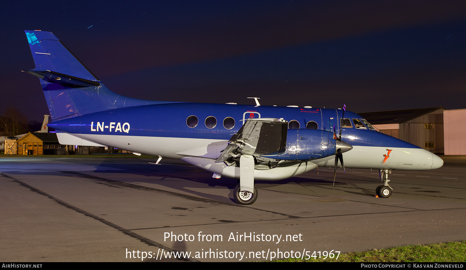 Aircraft Photo of LN-FAQ | British Aerospace BAe-3212 Jetstream Super 31 | AirHistory.net #541967