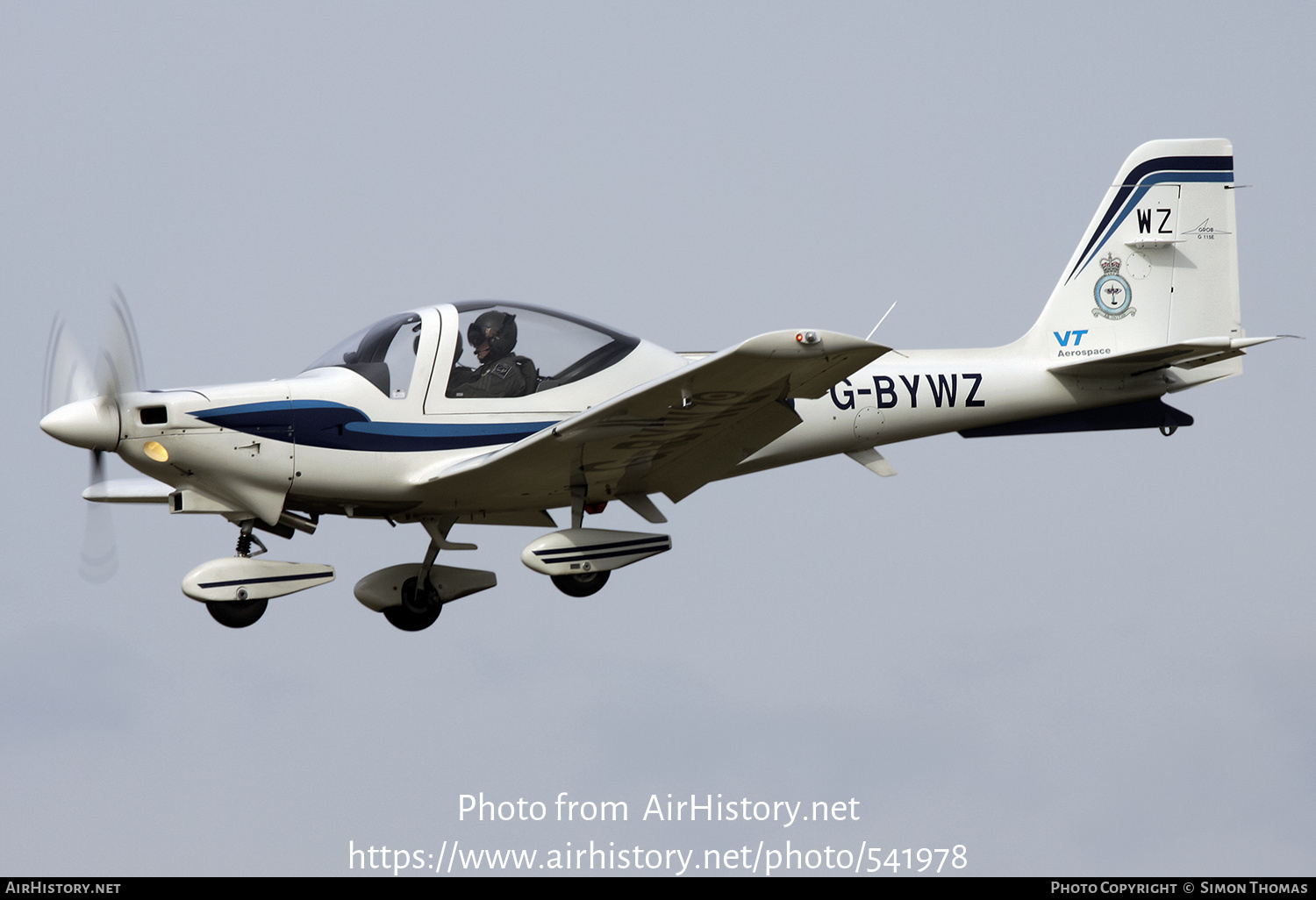 Aircraft Photo of G-BYWZ | Grob G-115E Tutor | UK - Air Force | AirHistory.net #541978