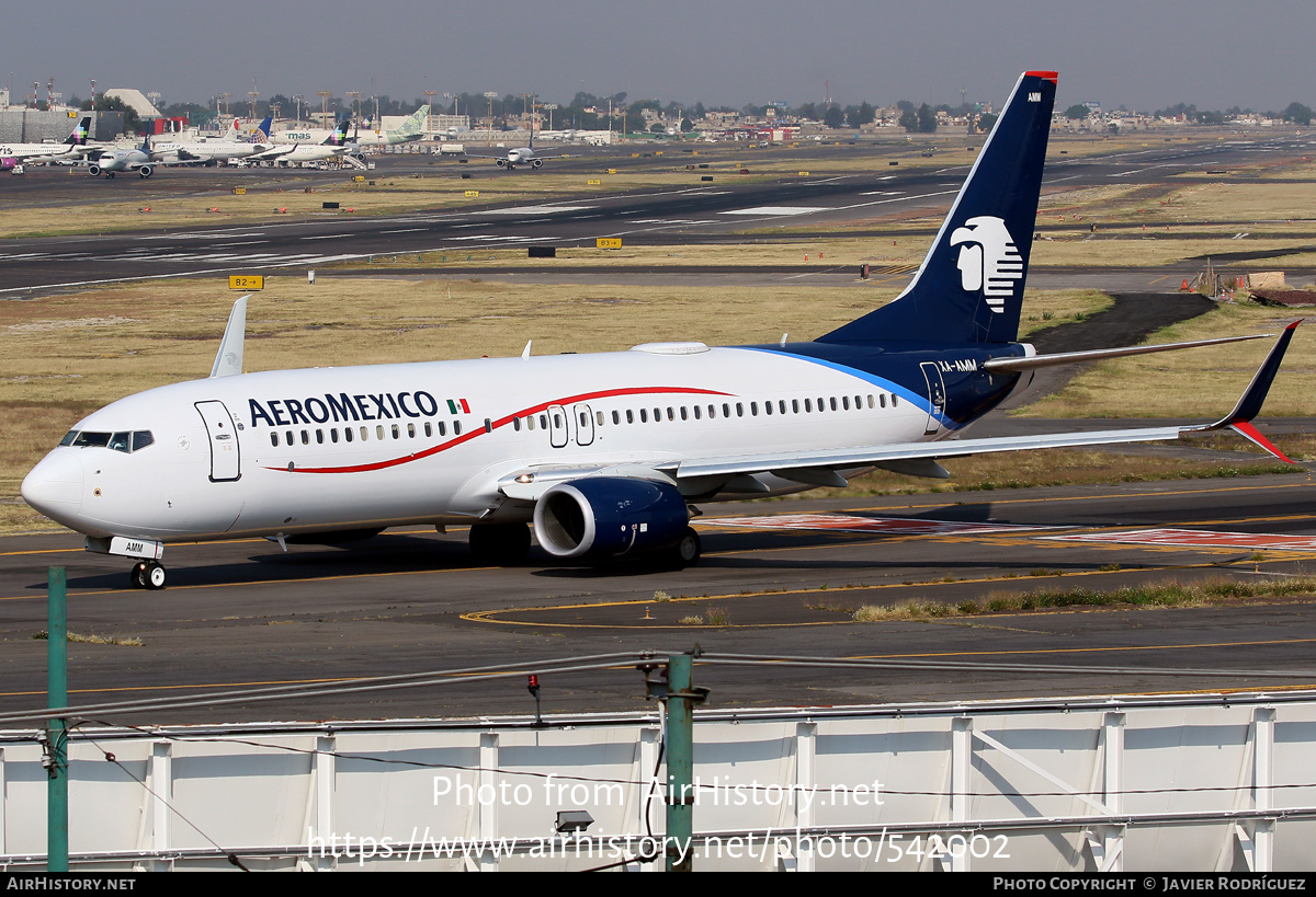 Aircraft Photo of XA-AMM | Boeing 737-852 | AeroMéxico | AirHistory.net #542002