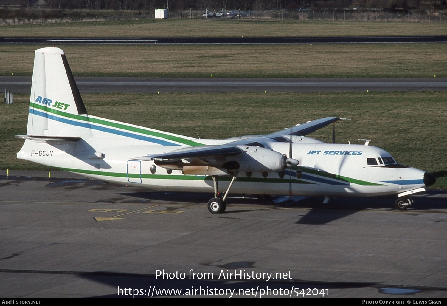 Aircraft Photo of F-GCJV | Fokker F27-600 Friendship | Air Jet | AirHistory.net #542041