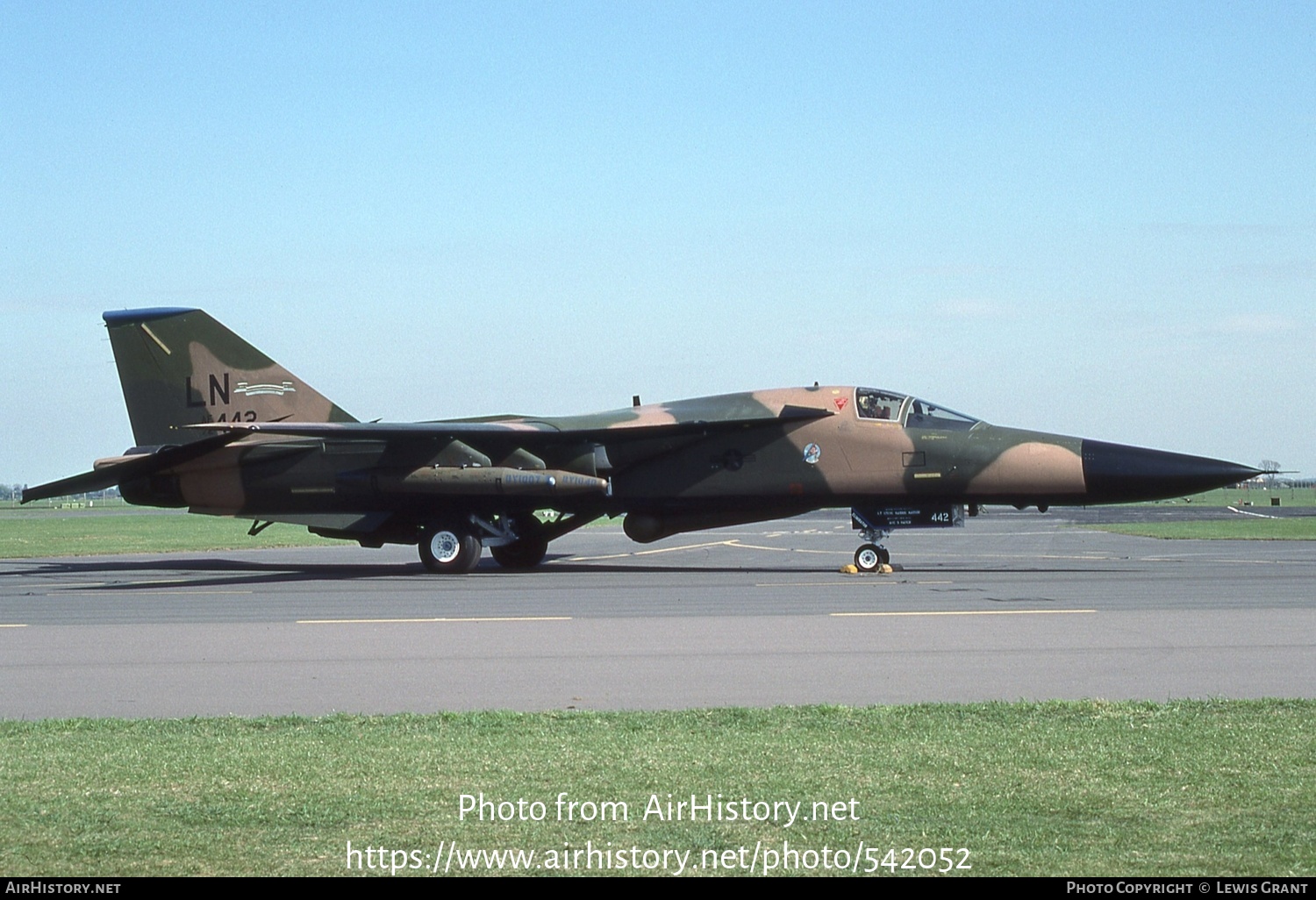 Aircraft Photo of 72-1442 / AF72-442 | General Dynamics F-111F Aardvark | USA - Air Force | AirHistory.net #542052