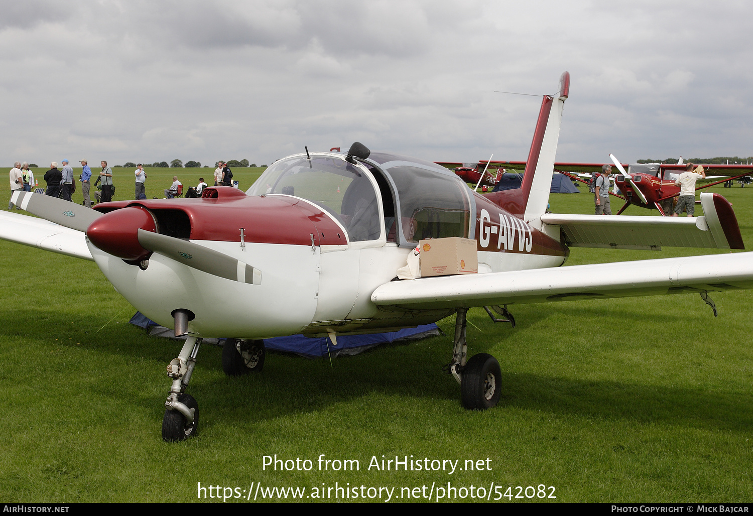 Aircraft Photo of G-AVVJ | Morane-Saulnier MS-893A Rallye Commodore 180 | AirHistory.net #542082