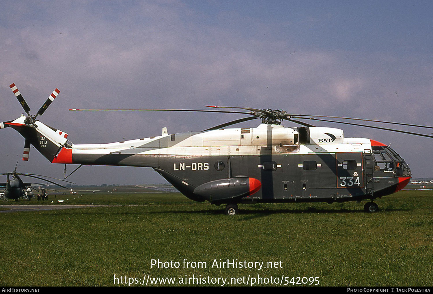 Aircraft Photo of LN-ORS | Aerospatiale SA-321J Super Frelon | Bergen Air Transport - BAT | AirHistory.net #542095