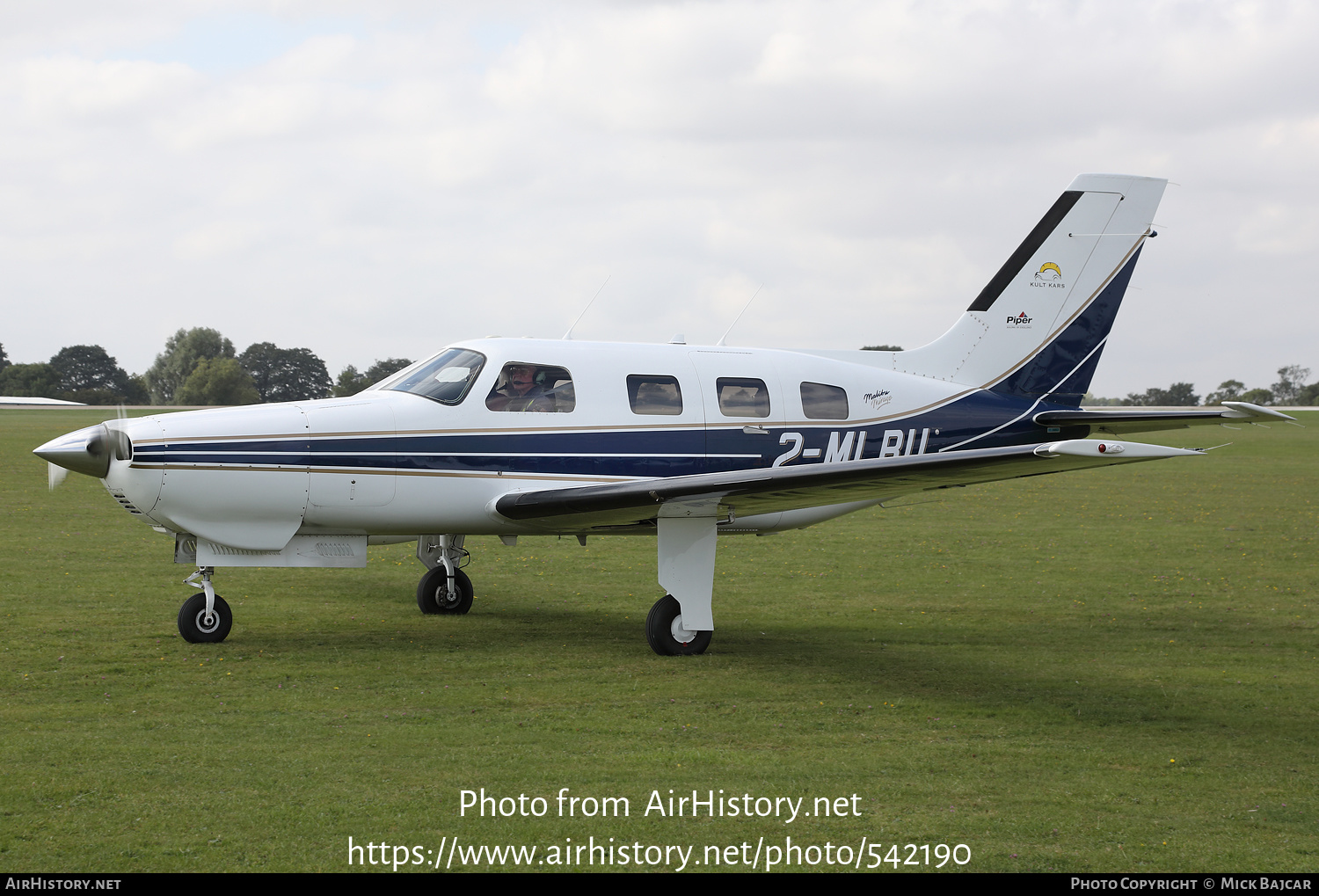 Aircraft Photo of 2-MLBU | Piper PA-46-350P Malibu Mirage | AirHistory.net #542190