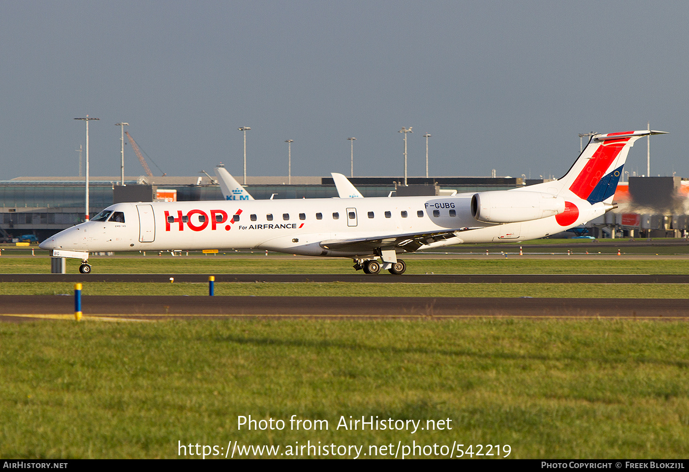 Aircraft Photo of F-GUBG | Embraer ERJ-145MP (EMB-145MP) | Hop! | AirHistory.net #542219