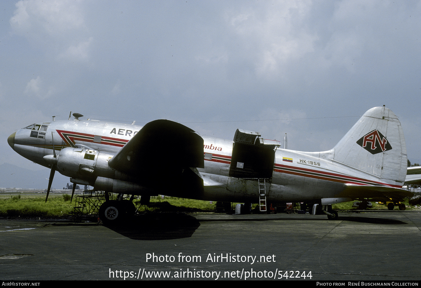 Aircraft Photo of HK-1856 | Curtiss C-46A Commando | AeroNorte Colombia | AirHistory.net #542244