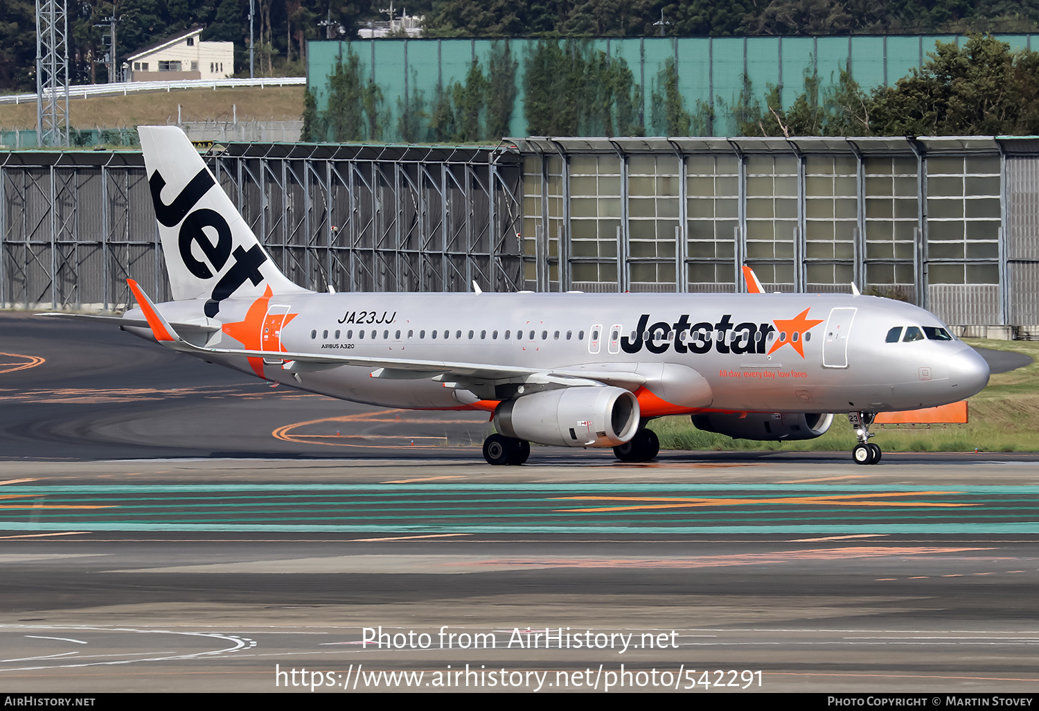 Aircraft Photo of JA23JJ | Airbus A320-232 | Jetstar Airways | AirHistory.net #542291