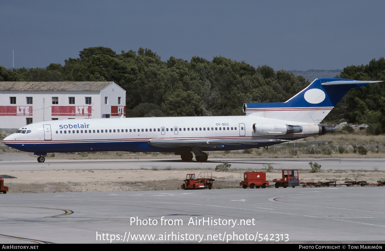 Aircraft Photo of OY-SCC | Boeing 727-212/Adv | Sobelair | AirHistory.net #542313