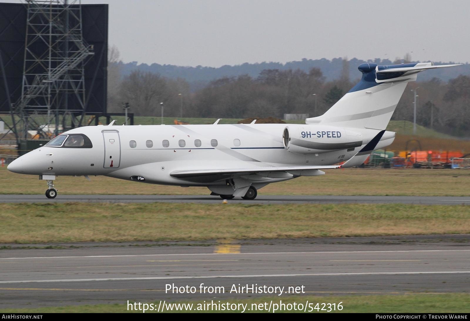 Aircraft Photo of 9H-SPEED | Embraer EMB-550 Praetor 600 | AirHistory.net #542316