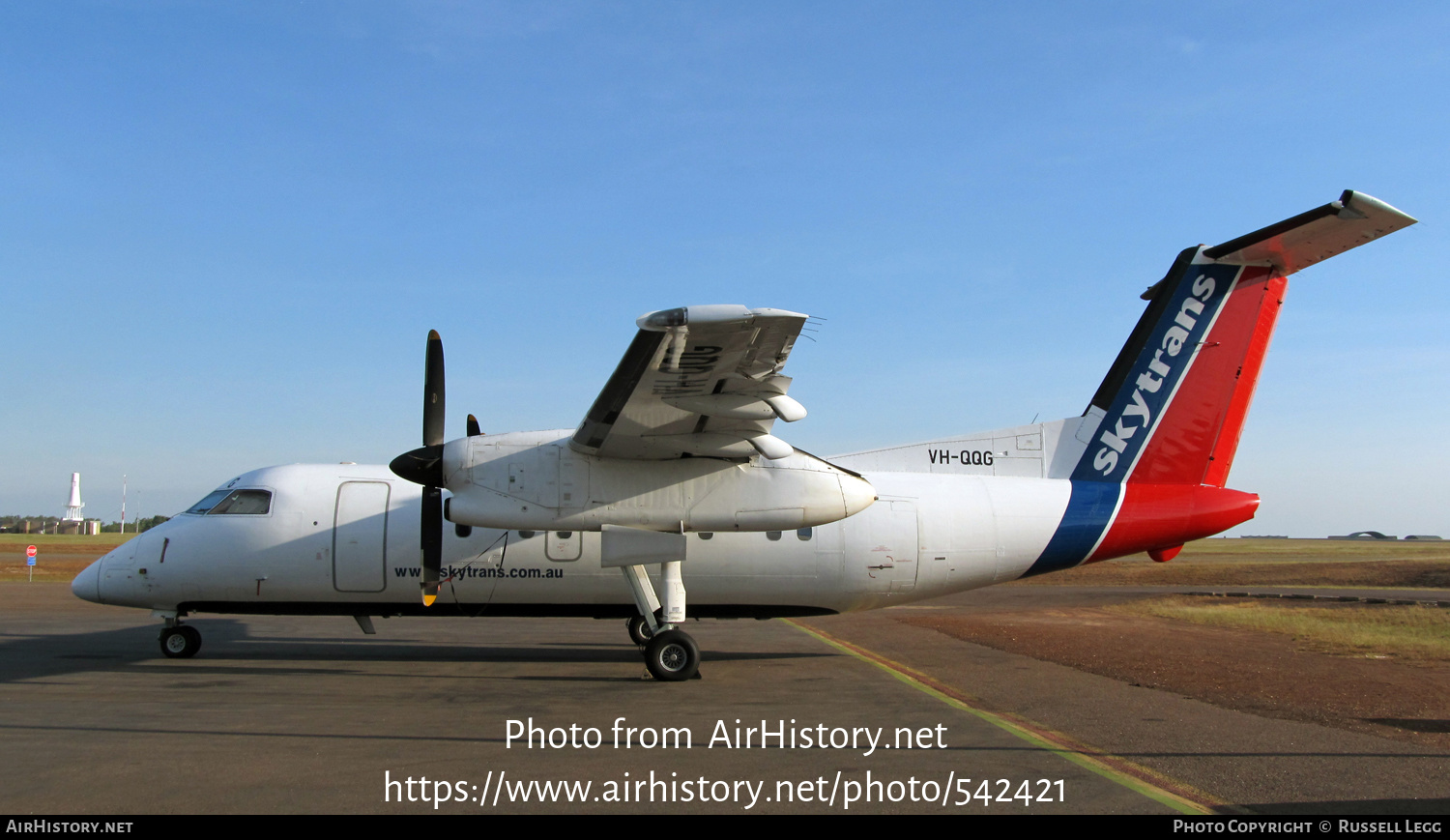 Aircraft Photo of VH-QQG | De Havilland Canada DHC-8-100 Dash 8 | Skytrans Airlines | AirHistory.net #542421