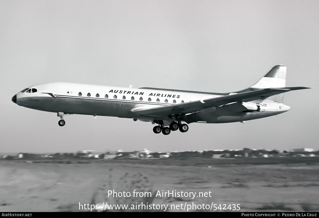 Aircraft Photo of OE-LCO | Sud SE-210 Caravelle VI-R | Austrian Airlines | AirHistory.net #542435