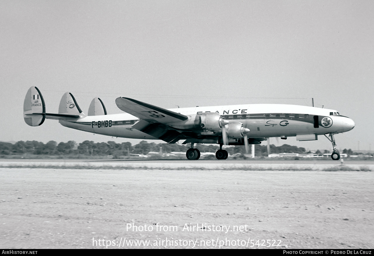 Aircraft Photo of F-BHBB | Lockheed L-1049G Super Constellation | Air France | AirHistory.net #542522