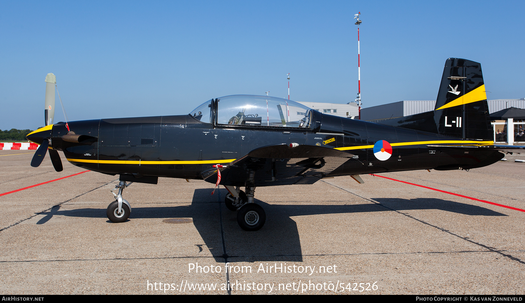 Aircraft Photo of L-11 | Pilatus PC-7 | Netherlands - Air Force | AirHistory.net #542526