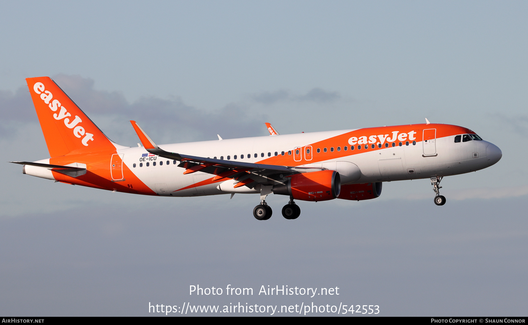 Aircraft Photo of OE-ICU | Airbus A320-214 | EasyJet | AirHistory.net #542553