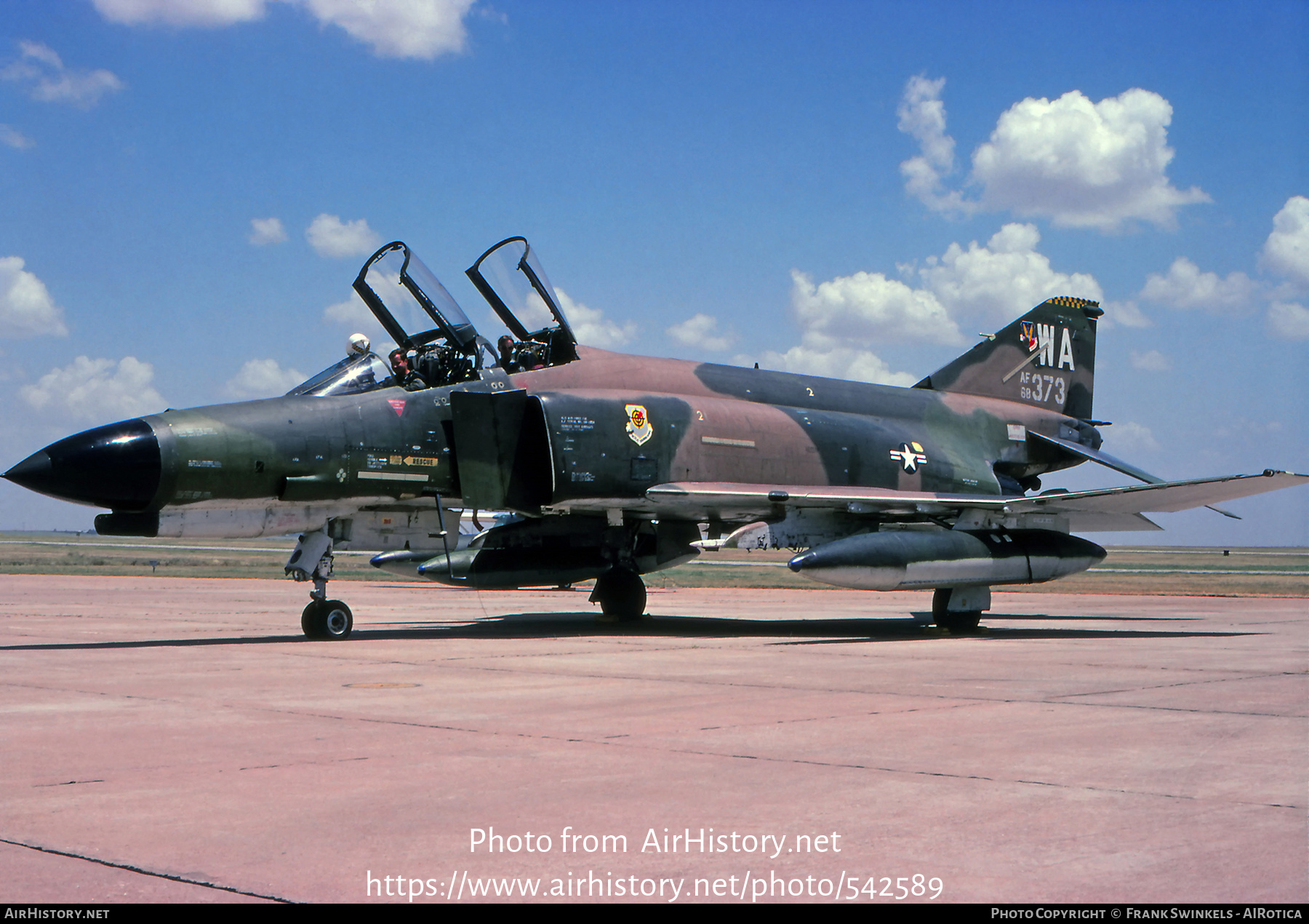 Aircraft Photo of 68-0373 | McDonnell Douglas F-4E Phantom II | USA - Air Force | AirHistory.net #542589