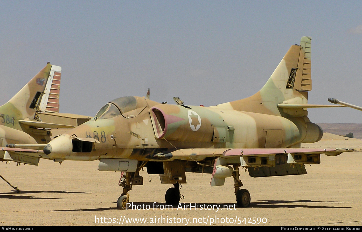 Aircraft Photo of 888 | Douglas A-4E Skyhawk (Aa-it) | Israel - Air Force | AirHistory.net #542590