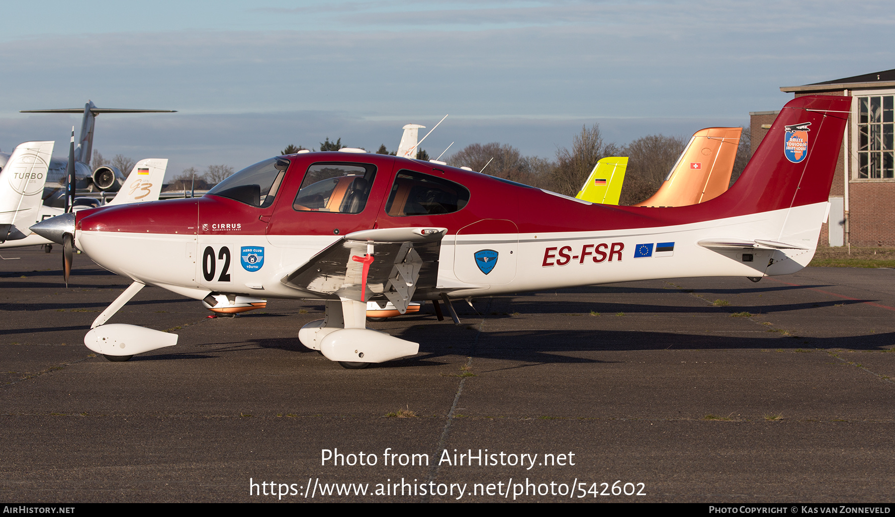 Aircraft Photo of ES-FSR | Cirrus SR-22 G3-GTS Turbo | Aero Club Milano | AirHistory.net #542602